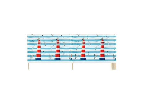 Ladeheid Windschutz Strand Sichtschutz 8m LAEX001