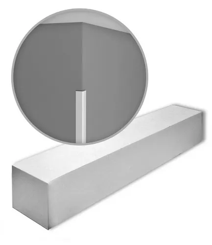 Orac Decor Eckprofil CX134 Zierleisten Set, 20 m - Eckprofile aus Duropolymer, leicht und extrem formstabil, ideal für stilvolle Raumgestaltungen im Innen- und Außenbereich. Set mit 10 vorgrundierten Leisten für einfache Montage.
