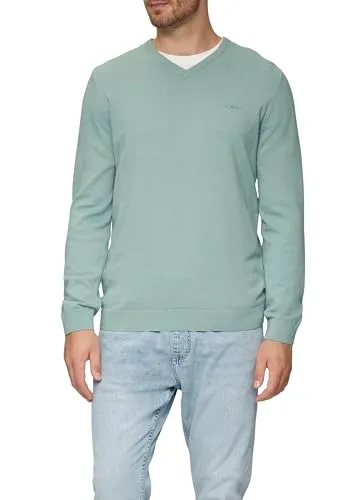 s.Oliver Strickpullover mit Logo-Stickerei