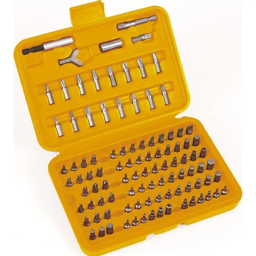 Toolland Bit-Satz 100-teilig (Innensechskant, Kreuz Pozidriv PZ) (3040-100)