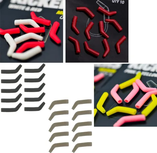 Korda Kickers - 10 Gummischläuche, Größe:Small - für Hakengr. 10-12, Farbe:green