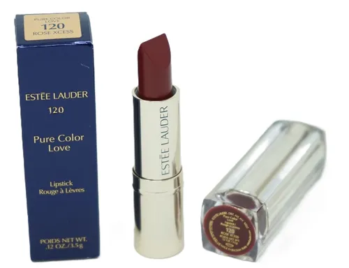 ESTÉE LAUDER Lippenstift Pure Color Love - 120 Rose Xcess - Lippenstifte, feuchtigkeitsspendend und langanhaltend für voluminöse, gepflegte Lippen mit intensiver Farbbrillanz.
