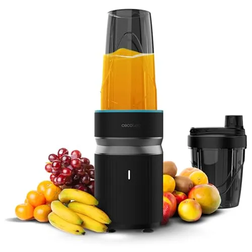 Cecotec Mini-Standmixer PowerTitanium 1000 Push2Go