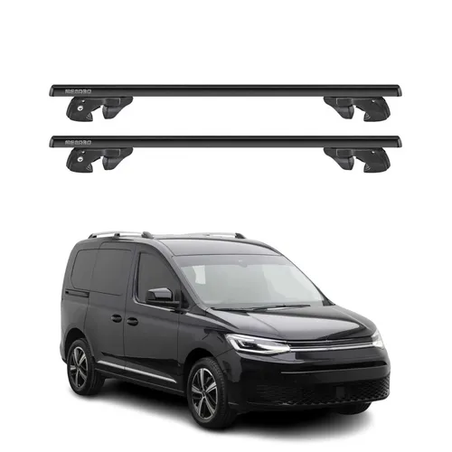 OMAC Dachträger für VW Caddy IV 2020-2026 – Aluminium, 90kg, TÜV-geprüft, abnehmbar, multifunktional