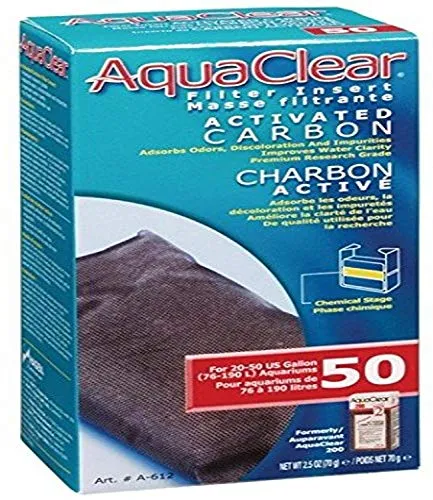 AquaClear Aktivkohle Filterpatrone für AquaClear Power Filter 50
