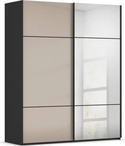 RAUCH SCALE-TRIO Schwebetürenschrank in schwarz von Rauch