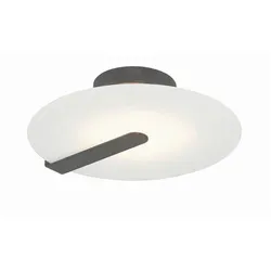 Produktbild Elstead Lighting LED-Wandleuchte Eurofase, Schwarz, Metall & Glas