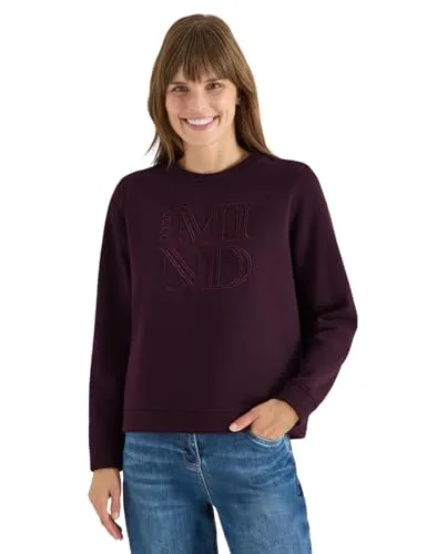 Cecil Damen Sweatshirt mit Stickerei
