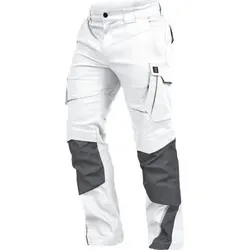 Leibwächter FLEXH Flex Line Bundhose weiß-grau, Gr. 94 von Leibwächter