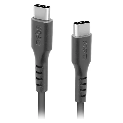 SBS Daten- und Ladekabel mit Typ C 3.1 Steckern (1.50 m, USB 3.2 Gen 1) (TECABLETCC31K)