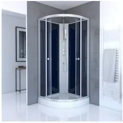 MARWELL Komplettdusche Night Blue 85 x 85 cm