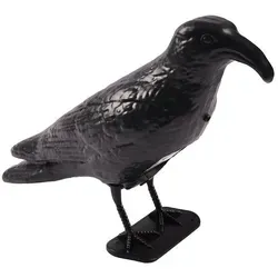 BURI Vogelabwehr 35cm mit Bewegungssensor - Die BURI Vogelabwehr mit Bewegungssensor und Krähenschreien schützt effektiv Balkon, Garten und Terrasse vor Tauben. Ein zuverlässiges Hilfsmittel zur Unterstützung der Außenbereiche.