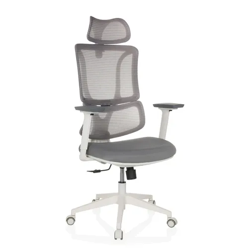 MyBuero Ergonomischer Drehstuhl ERGOMY W mit verstellbarer Lordosenstütze - Bürostuhl mit individueller Anpassung für optimale Sitzhaltung, atmungsaktive Netz-Rückenlehne und modernes Design – ideal für gesundes Arbeiten.