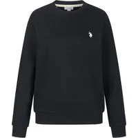 U.S. POLO ASSN. Damen Sweatshirt Pullover USZoee - Eleganter Damenpullover USZoee aus hochwertigem Baumwollmix für vielseitige Outfits im Alltag und Büro. Bequem und atmungsaktiv mit klassischem Rundhalsausschnitt und dezentem Logo für stilvolle Akzente.