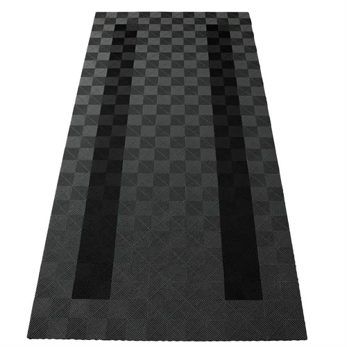 Produktbild RAMROXX Performance Bodenfliesen Garagenboden 2,8mx5,6m Grau Schwarz Set4