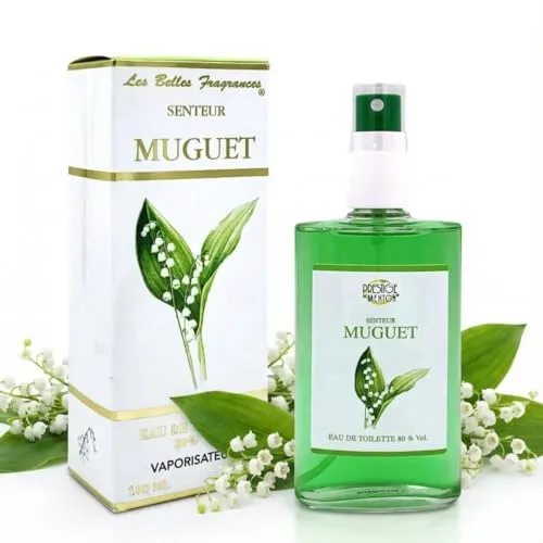 Eau de Toilette Maiglöckchen von Prestige de Menton – Blumig, Natürlich und Betörend für Damen – Subtiler Blumenduft inspiriert von Maiglöckchen – Französische Handwerkskunst – 100 ml