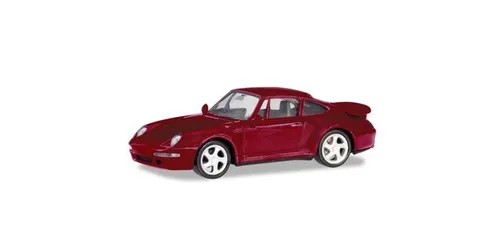 Herpa 031899-002 Porsche 911 Turbo,arenarot-metallic Maßstab 1:87 | H0 | NEU/OVP