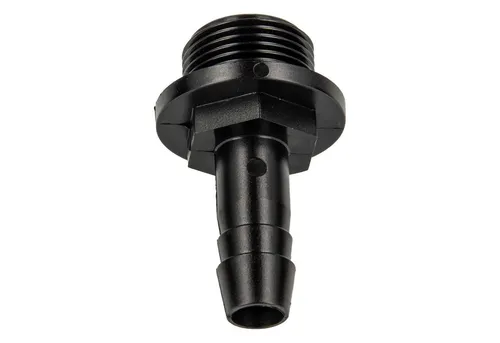 Tecuro Schlauchtülle Ø 26 Mm X 3/4 Zoll Außengewinde (g), Pp Schwarz