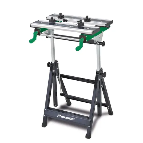 Holzstar Spann- und Arbeitstisch SWT 100 - Vielseitiger Spanntisch - Werkbänke, robust und stabil mit einer Kapazität von bis zu 100 kg, ideal für Heimwerker und Profis.
