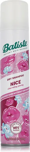 Batiste Nice, 200 ml, Trockenshampoo, Frauen, Alle Haare, Auffrischend, Butane, Isobutane, Propane, Oryza sativa (Rice) starch, Alcohol denat., Parfum (Fragrance),...