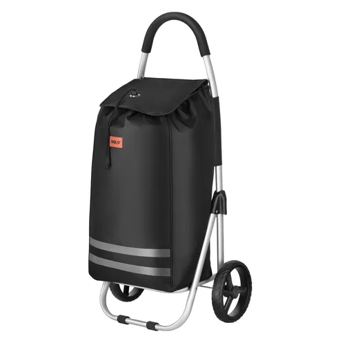 NILS CAMP Einkaufstrolley NC4304 – Faltbarer Handwagen mit 45L Volumen und Thermofach - Der NILS CAMP Einkaufstrolley NC4304 vereint modernes Design und Funktionalität. Mit 45 Litern Volumen und einem Thermofach hält er Lebensmittel länger frisch. Ideal für Einkäufe und Ausflüge, leicht und klappbar für einfache Handhabung.