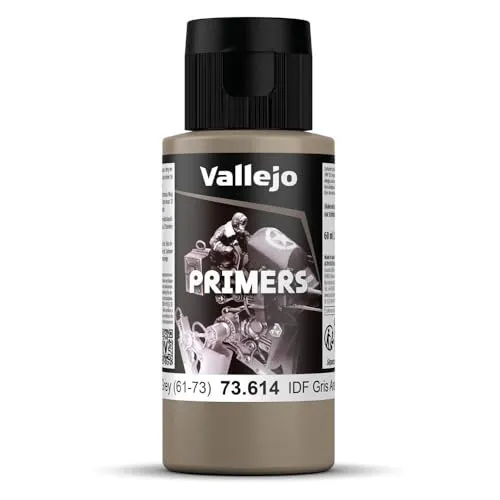 Vallejo Modell Farbe 60 ml Polyurethan-Primer IDF Israeli Sand Grey