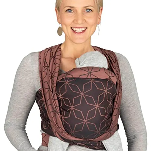 Hoppediz Baby-Tragetuch Malmö rose, 5,40 m