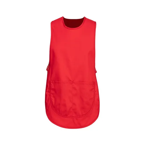 Portwest S843RERXXL Gr.XXL Überwurfschürze mit Tasche in rot von Portwest