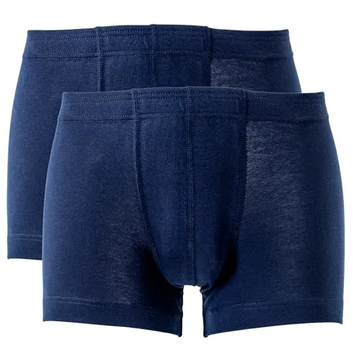 HERMKO 8900 2er Pack Herren Boxer Shorts Unterhose, Größe:D 9 = EU 3XL, Farbe:Marine