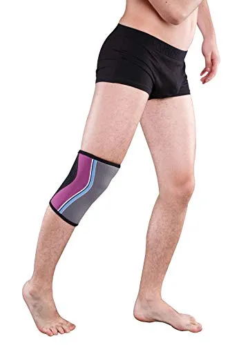 Kniebandage, Kniestütze aus hochelastischem offenporigen Neopren (L)