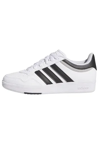 adidas Unisex Kinder Hoops 4.0 Schuhe - Sportliche Sneaker für Kinder, ideal für den Alltag, mit atmungsaktivem Mesh-Futter und robustem Synthetikleder.