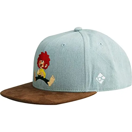 Bavarian Caps Pumuckl Cap - Witzige Snapback-Cap in Blau - Basecaps mit dem coolsten Klabautermann, perfekt für Fans und originelle Outfits.