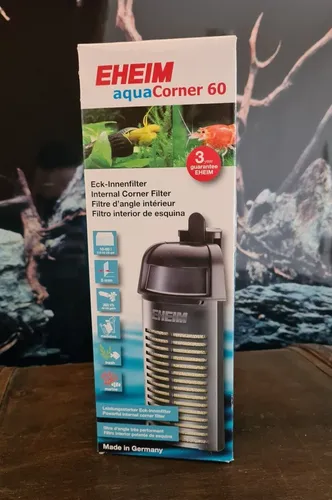 EHEIM aquaCorner 60 Innenfilter 2000020 Filter Nano Aquarium 10-60 Liter 200l/h