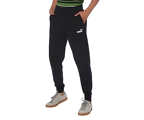 PUMA Herren Hose - Puma Black, Größe S - Bequeme Herren Hose mit normaler Passform und elastischem Taillenbund. Ideal für den Alltag und sportliche Aktivitäten dank elastischer Bündchen und praktischen Seitentaschen.