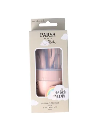 Parsa Baby 6-teiliges Nagelpflegeset, Neugeborene - Rosa P00004954