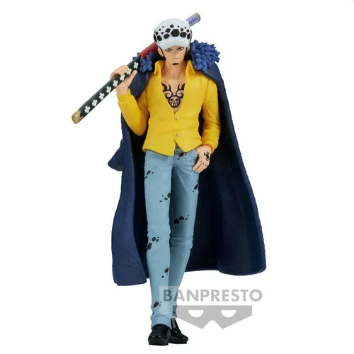 BANPRESTO Law One Piece The Shukko 17 cm - Actionfigur von BANPRESTO, detailgetreu und ideal für Sammler und Fans von One Piece, 17 cm groß und mehrfarbig.