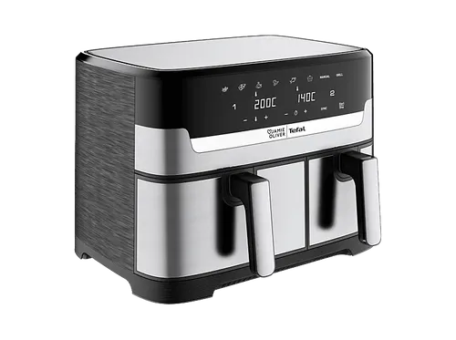 Tefal Heißluftfritteuse Jamie Oliver Dual Easy Fry & Grill von Tefal