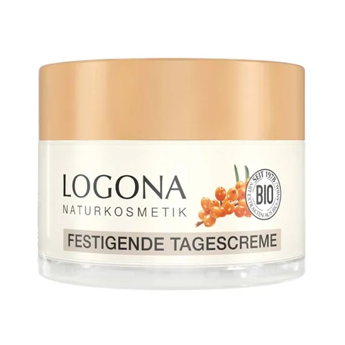 Logona Age Protection Festigende Tagescreme - Tagespflege für reife Haut mit Bio-Sanddorn und natürlichem Hyaluron. Extra straffend, vegan und alkoholfrei für eine glatte und jugendliche Haut.