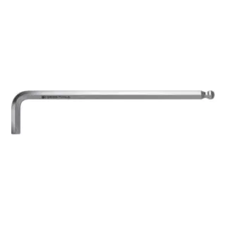 PB Swiss Tools Sechskant-Winkelschraubendreher 5 mm - Schlüssel mit abgewinkeltem Schaft und Kugelkopf für eine Neigung von bis zu 30°, höchste Härte und Zähigkeit durch PB Swiss Tools-Sonderlegierung.