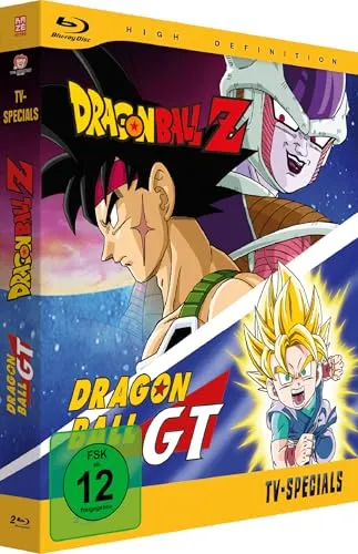 Dragonball Z + GT Specials - [Blu-ray] - Anime-Klassiker für Fans, inklusive spannender Specials und freigegeben ab 12 Jahren.