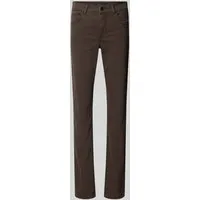 ANGELS Straight-Jeans CICI braun 46 von Angels