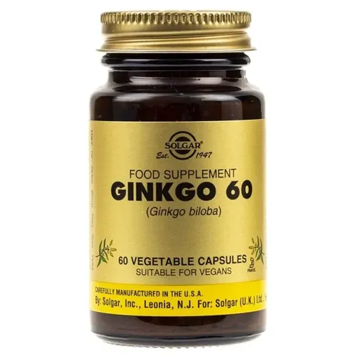 Ginkgo 60 Kapseln von Solgar