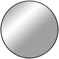 XXXL Wandspiegel Schwarz 60x60 cm in schwarz von House Nordic