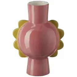 Vase   , rosa/pink , Dolomite , Maße (cm): B: 11,5 H: 22 in pink von Möbel Kraft