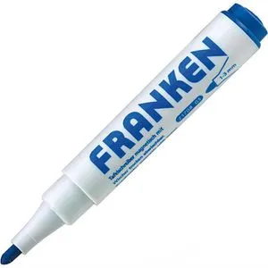 Franken Whiteboardmarker Z1708, MagWrite, blau, Rundspitze, Strichbreite 1-3mm, magnetisch, abwischbar