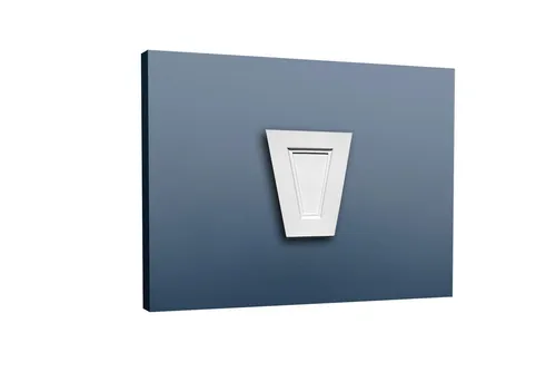 Pediment Türaufsatz Orac Decor D402 - Elegantes Stuckprofil - Stuckleisten für Innen- und Außenbereich, leicht und extrem maßhaltig, ideal für stilvolle Türaufsätze.