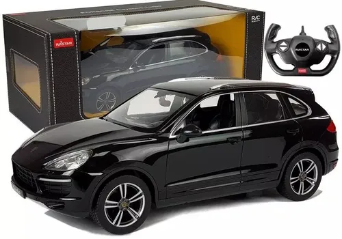 R/C Auto Porsche Cayenne Turbo Rastar 1:14 schwarz