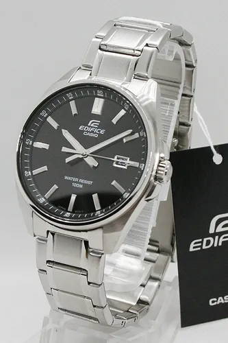 Casio Watch EFV-150D-1AVUEF - Stylische Armbanduhr für Herren mit 10 bar Wasserdichtigkeit, Kalenderfunktion und leuchtenden Zeigern. Ideal für den Alltag und besondere Anlässe.