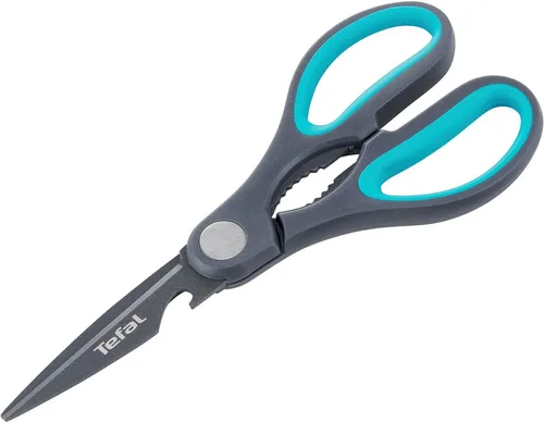 Tefal Haushaltsschere Fresh Kitchen, (1-tlg), Flaschenöffner, Nussknacker, Edelstahlklingen, Antihaftversiegelung