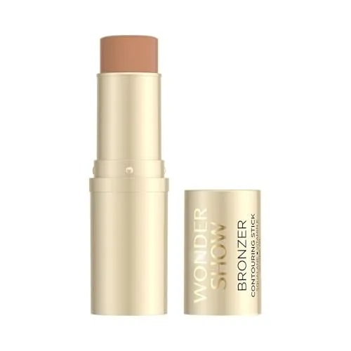 Eveline Cosmetics Wonder Show Bronzer Stick No. 02 - Vegane Cremige Formel mit Jojobaöl & Vitamin E für Natürliches Contouring